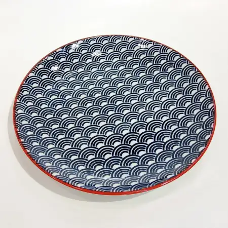 #JT6803-YL; Ceramic plate 8 inch #YL..