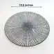 #JT6834-XT; Ceramic 10.5 inch plate #XT