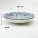 #JT6926-LH;  Ceramic plate 8 inch #LH