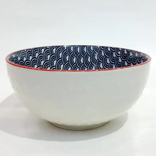 #JT6988-YL; Ceramic bowl 6 inch #YL 