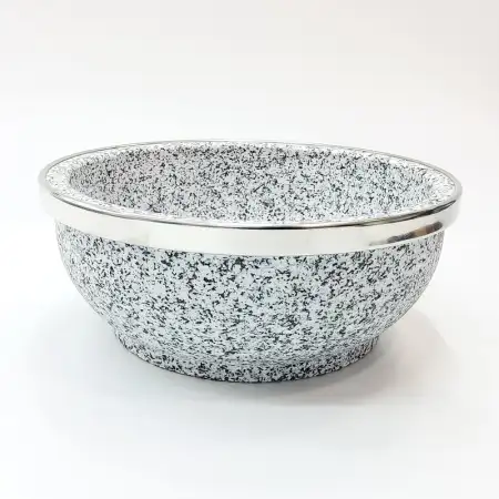 #JW2008; Stone bowl 20cm   ..