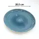 #KA0434; Ceramic round dinner plate 10.5 inches