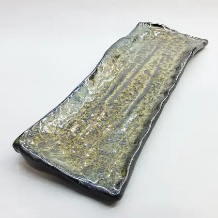 #KA4814; Ceramic rectangular plate 12.75..