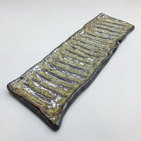 #KA4821; Ceramic rectangular plate 11.5 ..