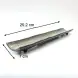 #KA4852; Ceramic rectangular plate 15.5 inches