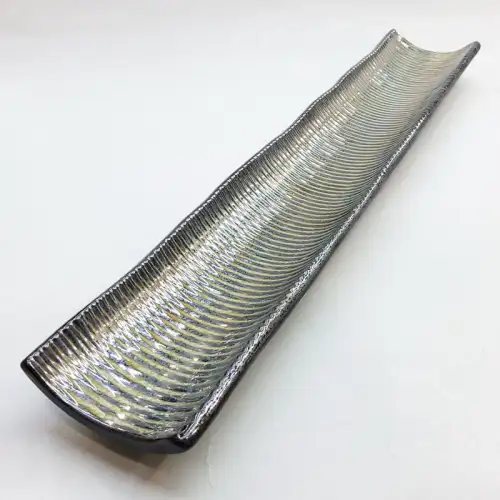 #KA4852; Ceramic rectangular plate 15.5 inches