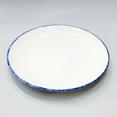 #KH6801; Ceramic 8.25 inches round plate..