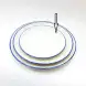 #KH6801-P; Ceramic 8.25 inches round plate
