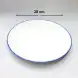 #KH6825; Ceramic 12 inches round plate