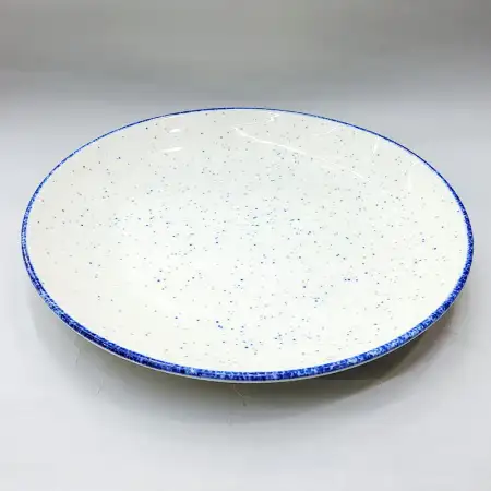 #KH6825-P; Ceramic 12 inches round plate..