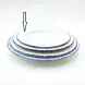 #KH6832-P; Ceramic deep plate 20.25cm