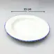 #KH6849; Ceramic deep plate 23cm