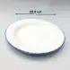 #KH6856; Ceramic deep plate 25.5cm