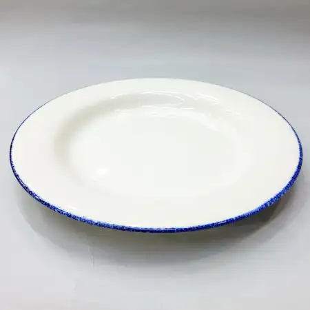 #KH6863; Ceramic deep plate 27cm..