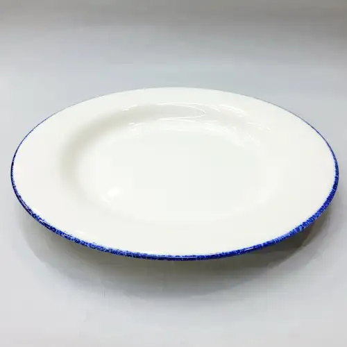 #KH6863; Ceramic deep plate 27cm