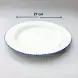 #KH6863-P; Ceramic deep plate 27cm
