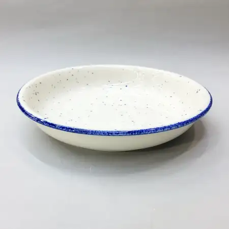 #KH6870-P; Ceramic 8.5 inches round deep..