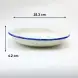 #KH6887-P; Ceramic 10 inches round deep plate