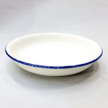 #KH6894; Ceramic deep plate 11.5 inches..