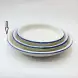 #KH6894-P; Ceramic deep plate 11.5 inches