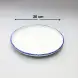 #KH6900-P; Ceramic 8 inches round plate