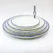 #KH6900-P; Ceramic 8 inches round plate