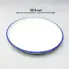 #KH6931; Ceramic 12.5 inches round plate