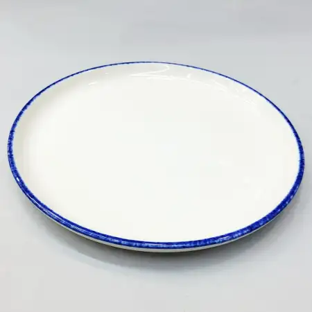 #KH6931; Ceramic 12.5 inches round plate..
