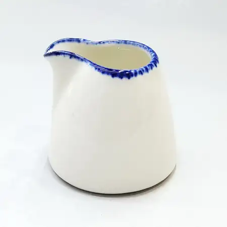 #KH7068; Ceramic cream pot 85ml..