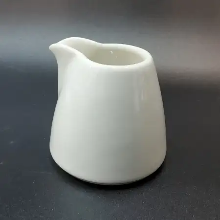 #KH7068-CW; Ceramic cream pot 85ml..