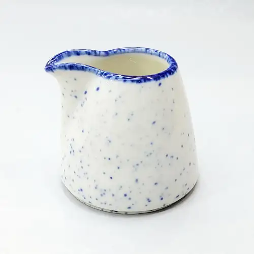 #KH7068-P; Ceramic cream pot 85ml