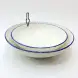 #KH7075; Ceramic 9 inches deep plate