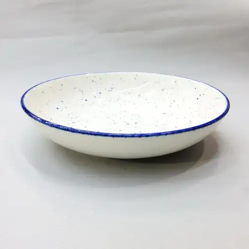 #KH7075-P; Ceramic 9 inches deep plate