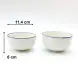 #KH7099; Ceramic 4.5 inches bowl
