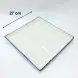#KH7167-P; Ceramic square plate 10.5 inches