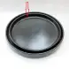 #KK1080-BK; Ceramic 12 inches deep plate