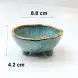 #KK1189-BL; Ceramic sauce dish