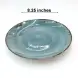 #KK1296-BL; Ceramic plate 8.25 inches
