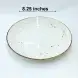 #KK1296-WT; Ceramic plate 8.25 inches #KK1296-WT; Ceramic plate 8.25 inches