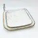 #KK1333-WT; Ceramic square plate 26x26cm #KK1333-WT; Ceramic square plate 26x26cm