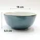 #KK1388-BL; Ceramic bowl 6 inches