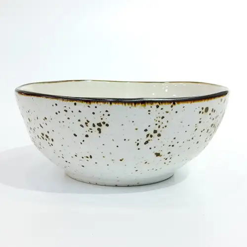 #KK1388-WT; Ceramic bowl 6 inches #KK1388-WT; Ceramic bowl 6 inches