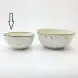 #KK1395-WT; Ceramic bowl 4.5 inches