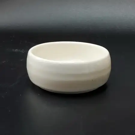 #KK2599-CW; Ceramic 6.5cm sauce dish..