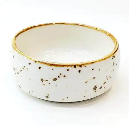 #KK2599-WT; Ceramic 6.5cm sauce dish..
