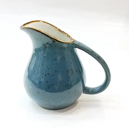 #KK2629-BL; Ceramic sauce pot 120ml..