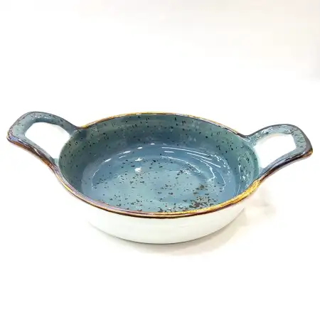 #KK2636-BL; Ceramic 8.75 inches serving ..