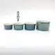 #KK2728-BL; Ceramic sauce dish 3 inches 