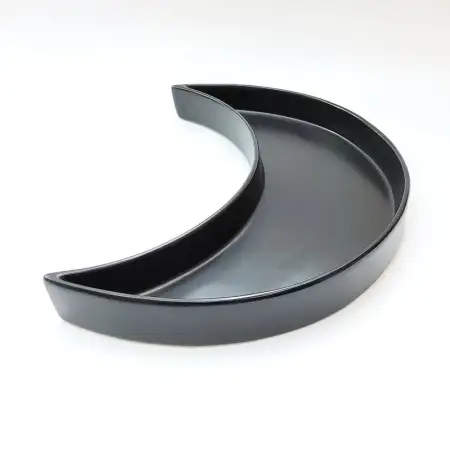 #KK2810-BK; Ceramic 12 inches moon deep ..