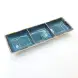 #KK2940-BL; Ceramic 9 inches sauce dish 1x3